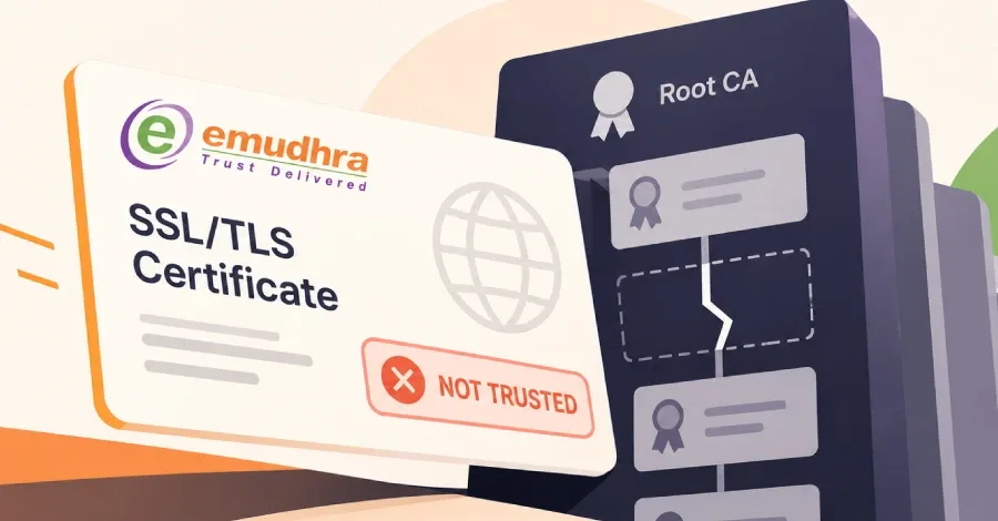 eMudhra ने कमजोर कीज़मुळे जागतिक SSL/TLS व्यवसायातून बाहेर पडण्याचा निर्णय घेतला