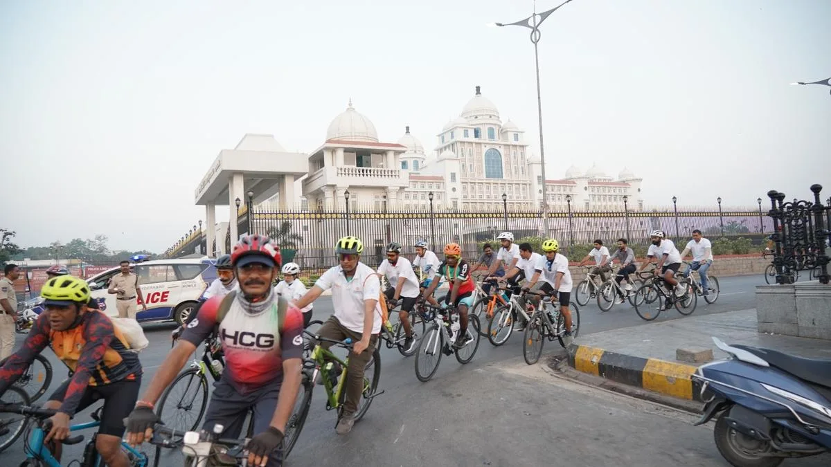 हैदराबाद में 'आर्थराइटिस जागरूकता' साइक्लोथॉन आयोजित
