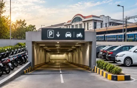 नागपूर रेल्वे स्थानकाची नवीन पार्किंग सुविधा लवकरच सुरू होणार