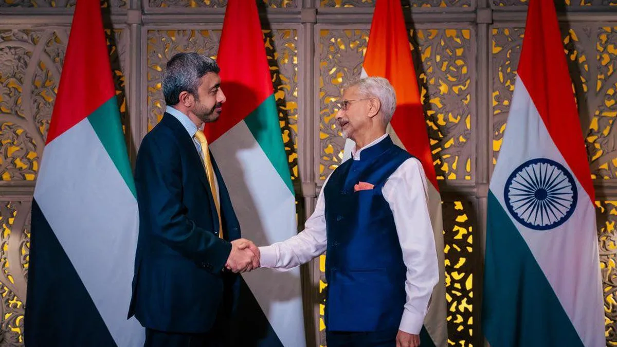 जयशंकर आणि यूएईचे परराष्ट्र मंत्री पश्चिम आशियाबद्दल चर्चा करतात