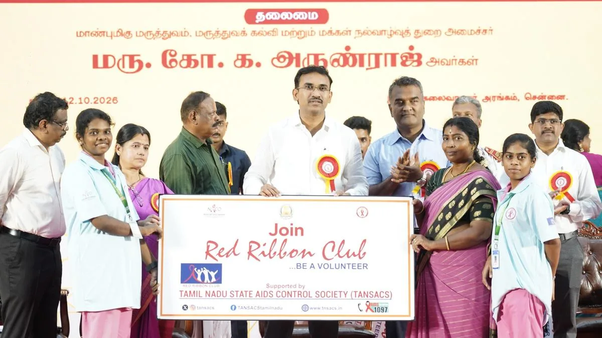 Tamil Nadu Meets National AIDS Control Goals for 2026-27