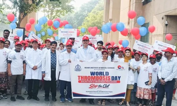 NIMS ने जागरूकता वाढवण्यासाठी वॉकाथन आयोजित केला
