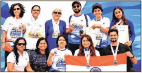नागपुर के तैराकों ने एशियाई मास्टर्स चैंपियनशिप में सफलता पाई