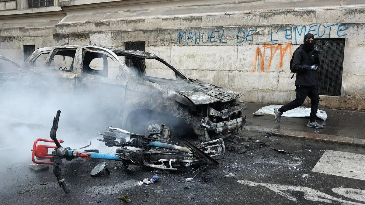 Trump Critiques France's Migrant Crisis Amid Protests on October 19, 2026