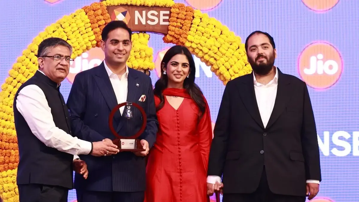 Jio Platforms Surges 5% on Second Day of Trading