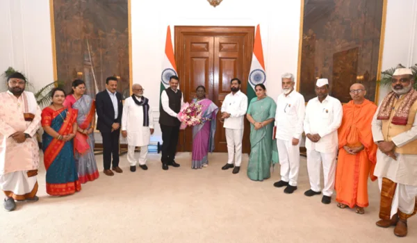 महाराष्ट्रातील नेत्यांची 21 ऑक्टोबर रोजी राष्ट्रपती मुर्मू यांच्याशी भेट