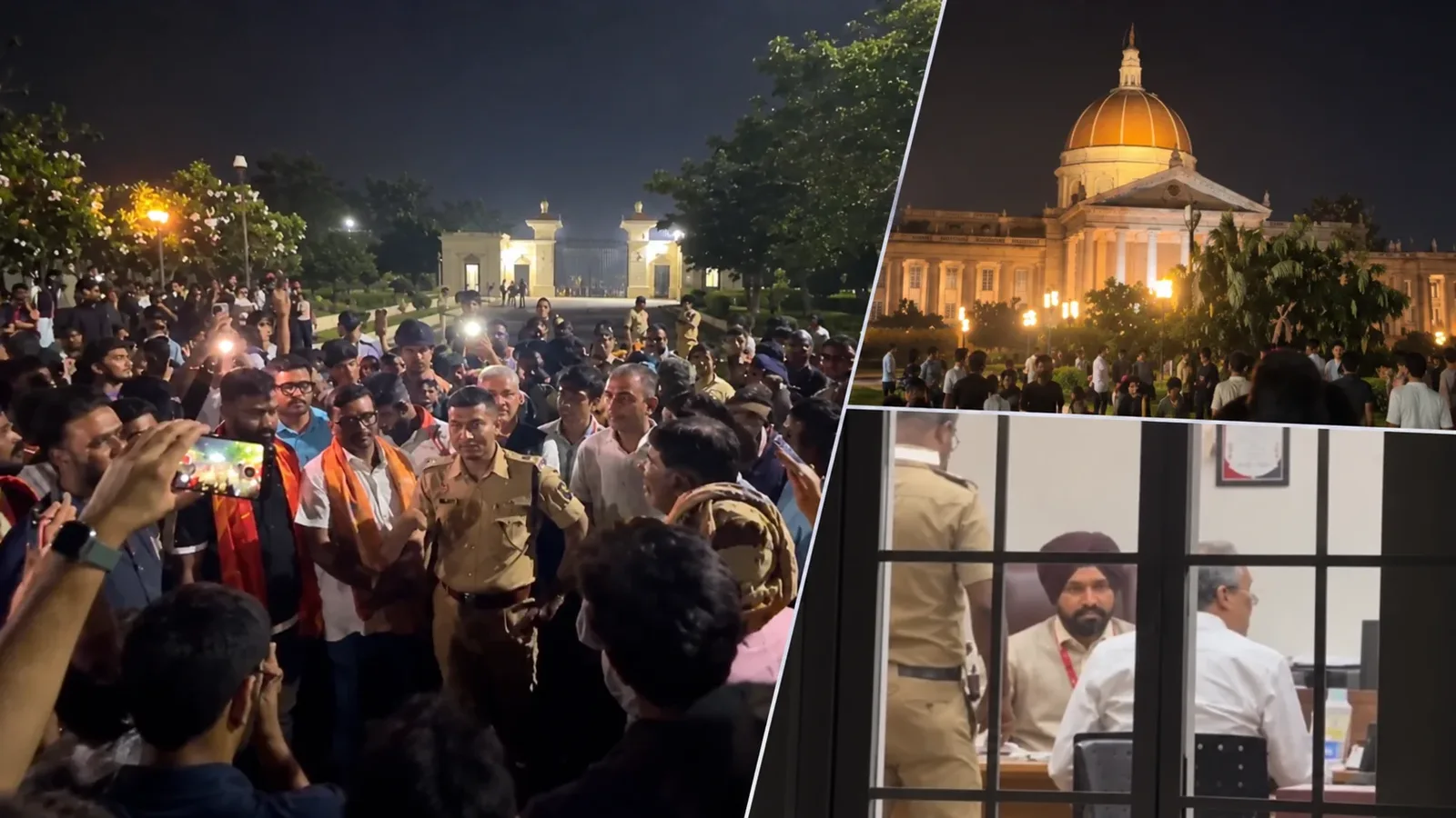 संपर्क कायदा विद्यालयाच्या प्राध्यापकाला चौकशीदरम्यान सुट्टीवर पाठवले