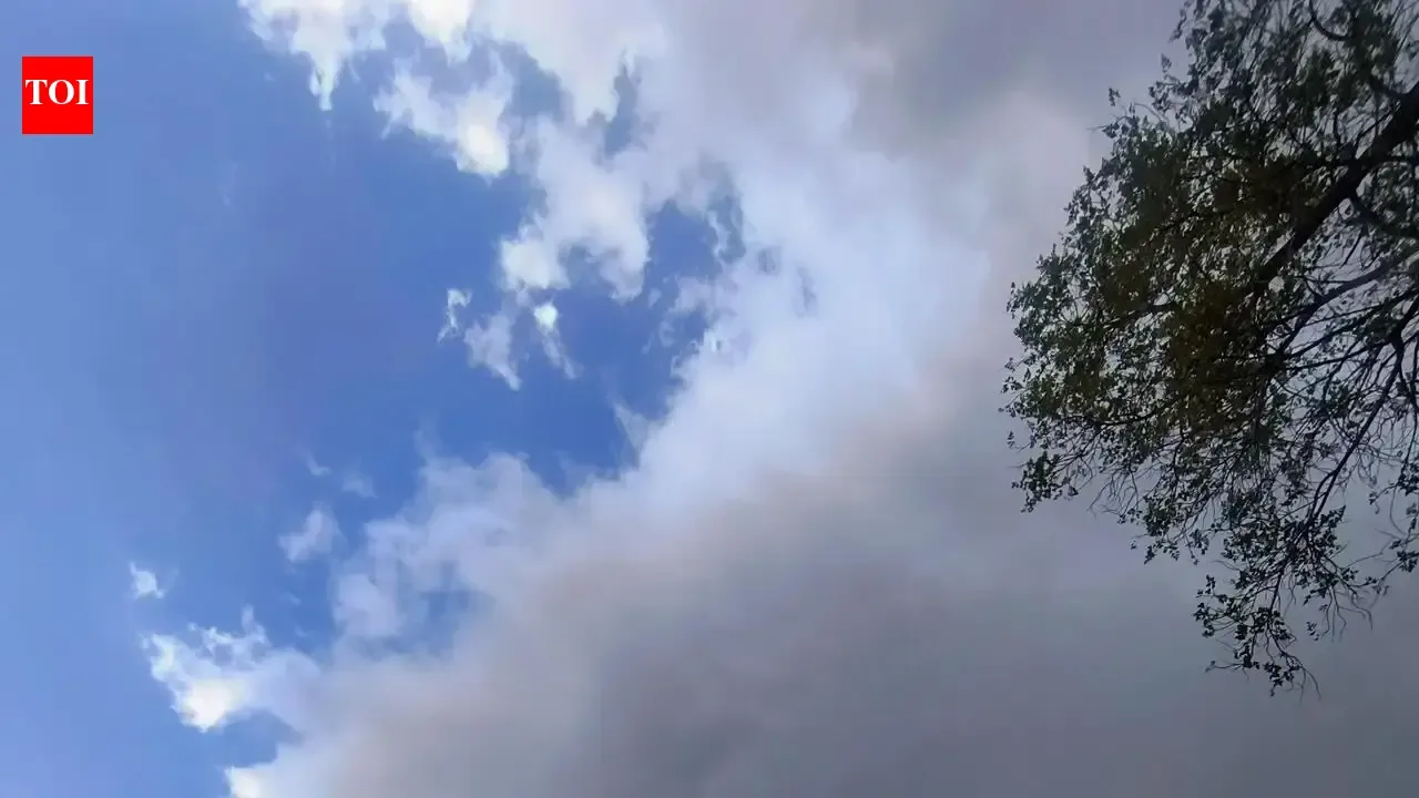 Nagpur Remains Dry Despite Cloudy Skies on October 25