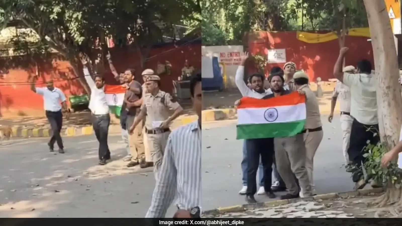 CJP नेताओं को जंतर-मंतर पर प्रदर्शन के बाद हिरासत में लिया गया