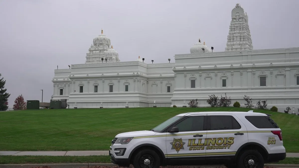 इलिनॉयमधील हिंदू मंदिरावर हल्ला अयशस्वी: नेत्यांची प्रतिक्रिया