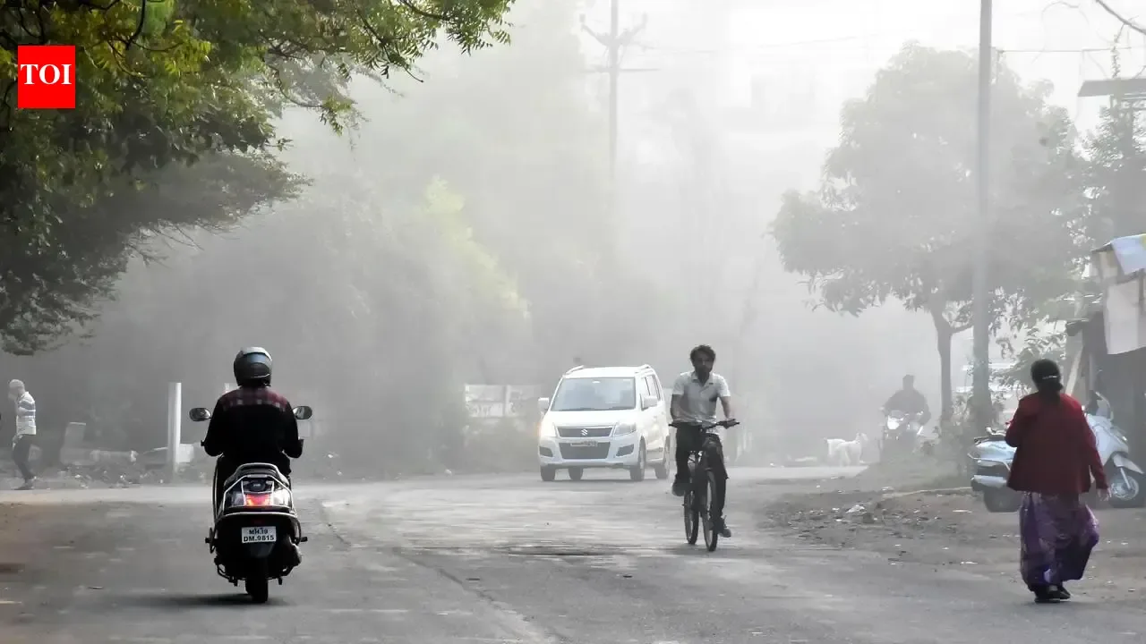 नाशिक में 14.3°C तापमान, आठ महीने में सबसे कम