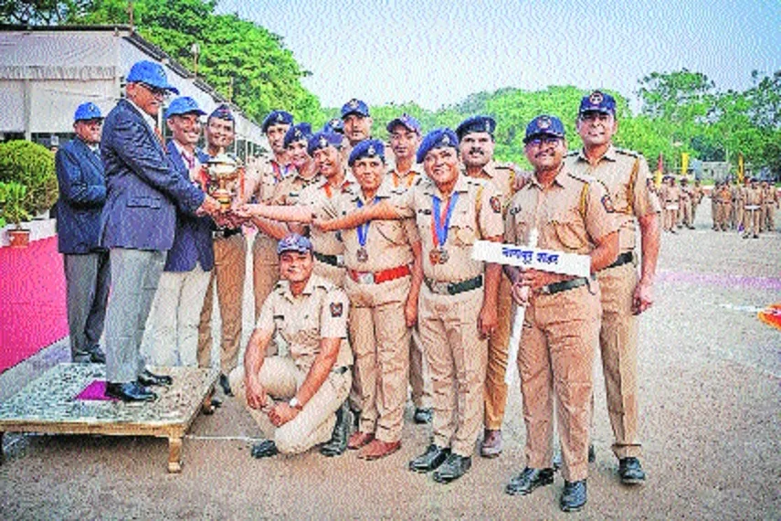 नागपुर पुलिस ने राज्य ड्यूटी मीट में दूसरा स्थान हासिल किया