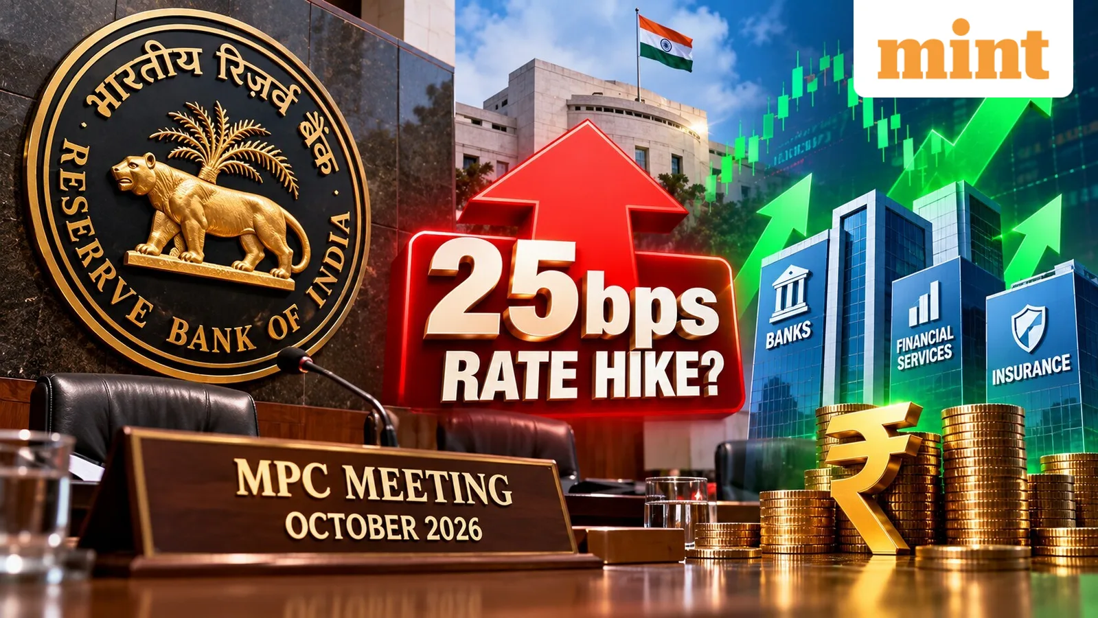 7 ऑक्टोबर रोजी RBI कडून 25 बीपीएस दर वाढीची शक्यता