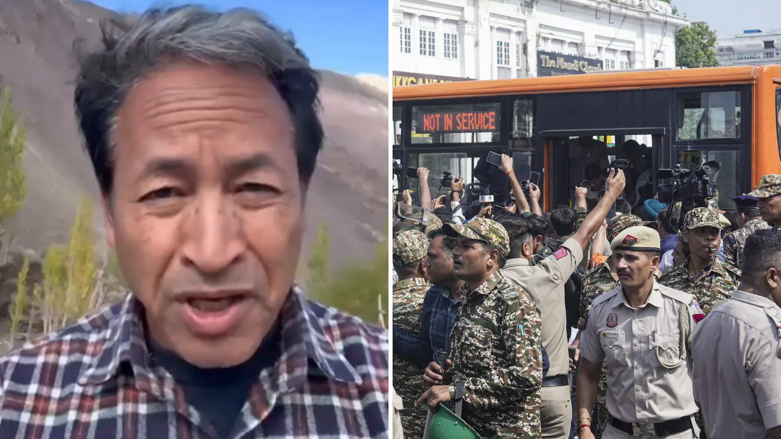 Sonam Wangchuk Threatens Hunger Strike Amid CJP Protest Crackdown