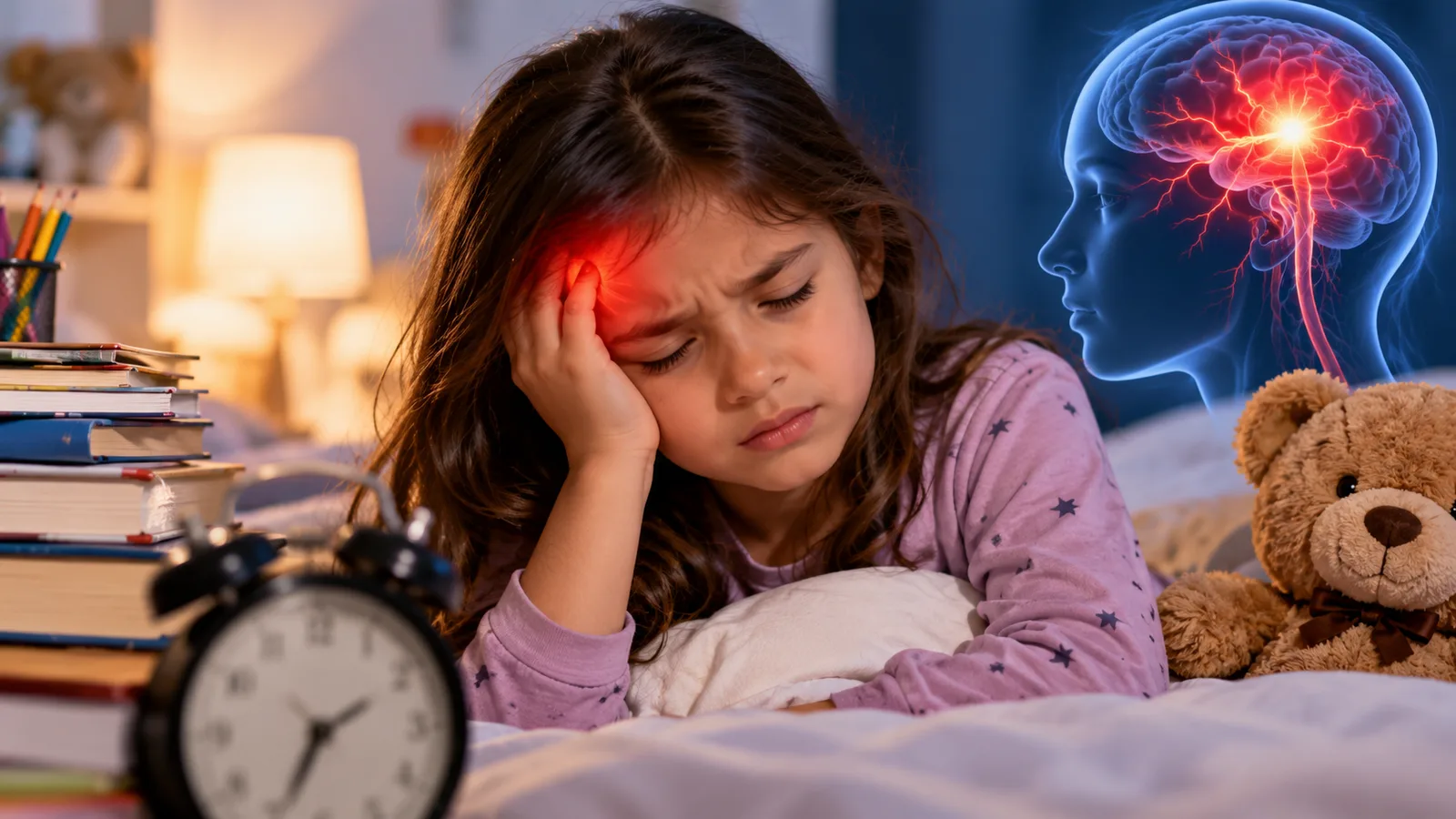 Childhood Migraines Linked to Sleep Deprivation and Lifestyle Choices