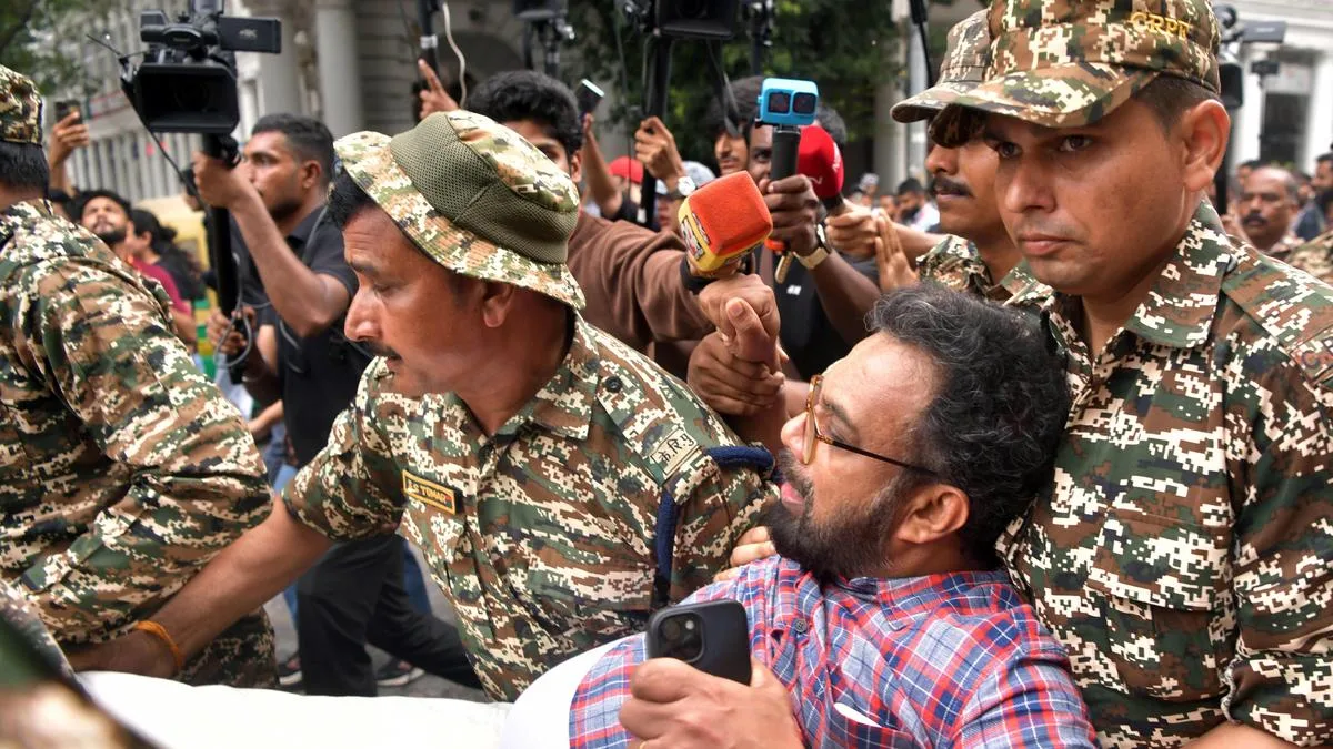 राज्यसभा सांसद जॉन ब्रिट्टस पर CRPF का कथित हमला