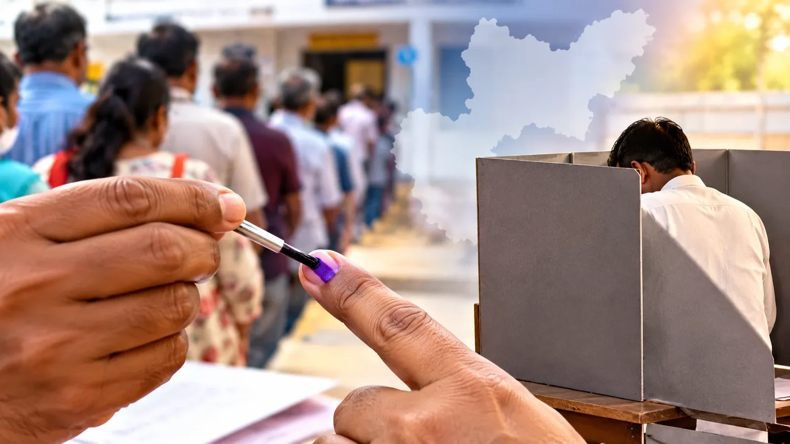 नागपुर स्नातक निर्वाचन में 10 बजे तक 9.20% मतदान