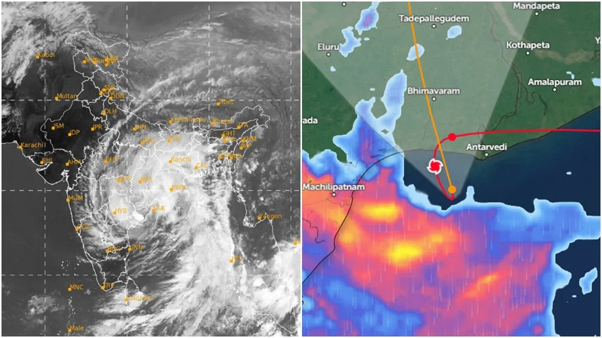 Cyclone Arnab's Extended Landfall in Andhra Pradesh