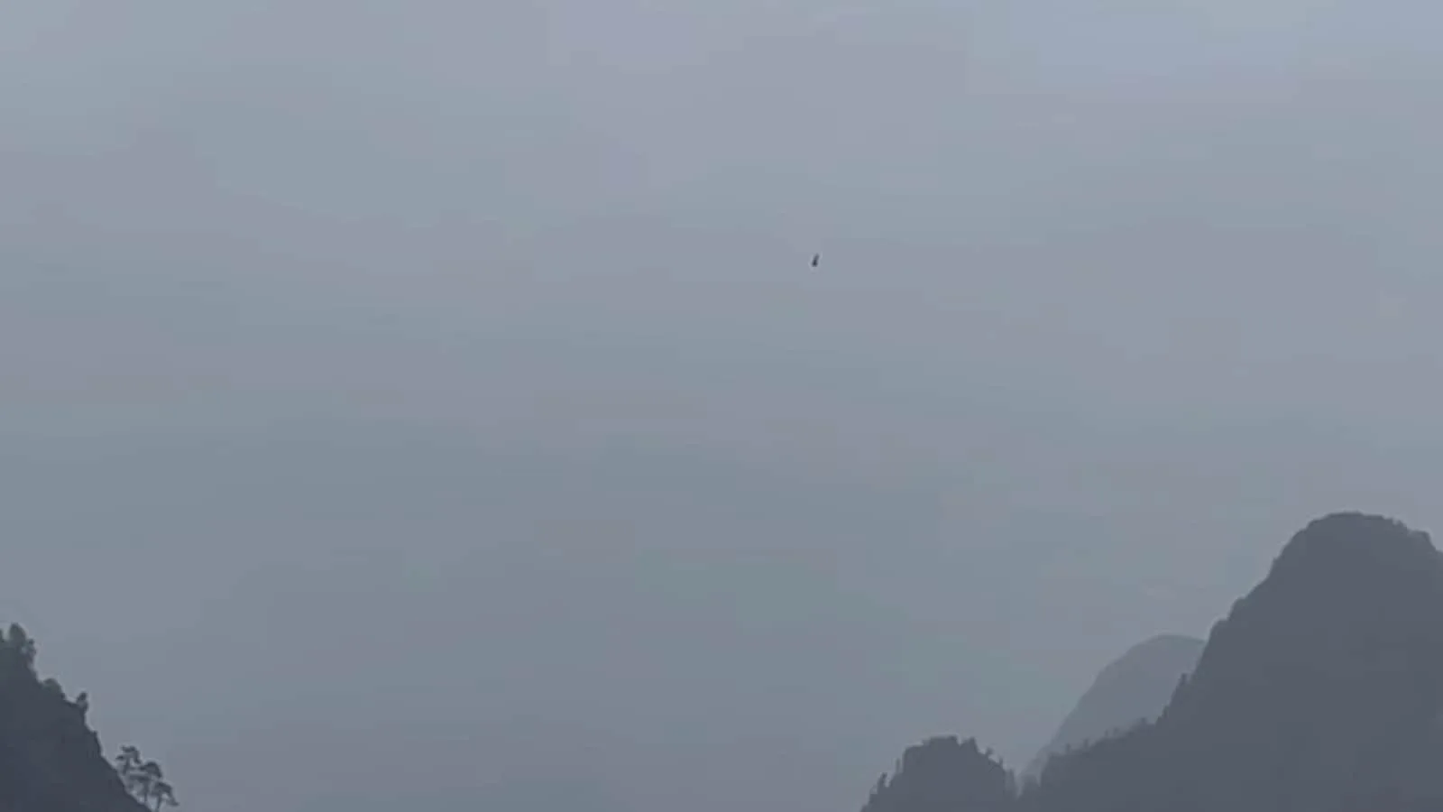 Helicopter with Six on Board Crashes Near Joshimath, Uttarakhand