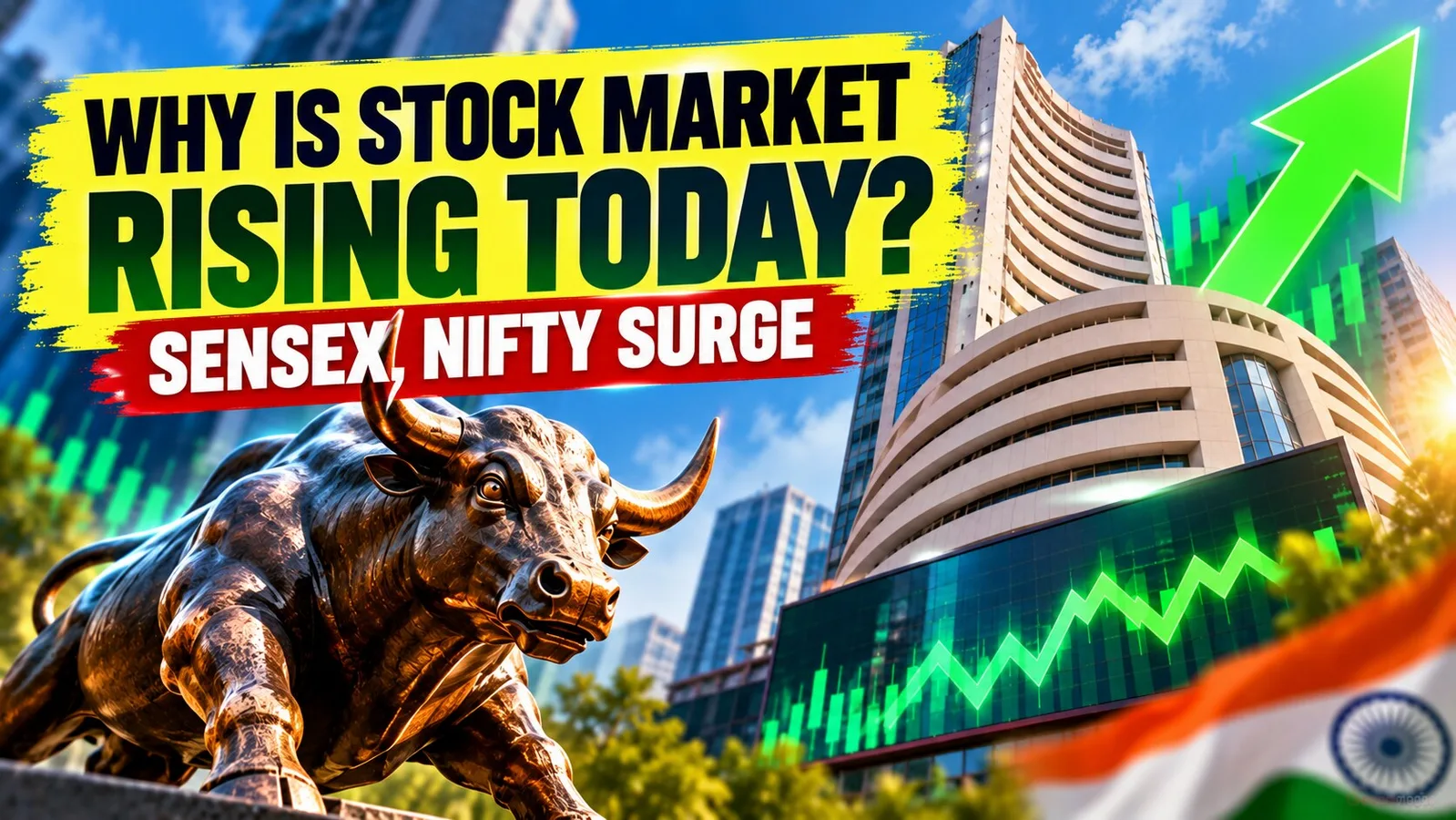सेंसेक्समध्ये 829 अंकी वाढ, व्यापार कराराच्या आशा आणि IPO चा उत्साह