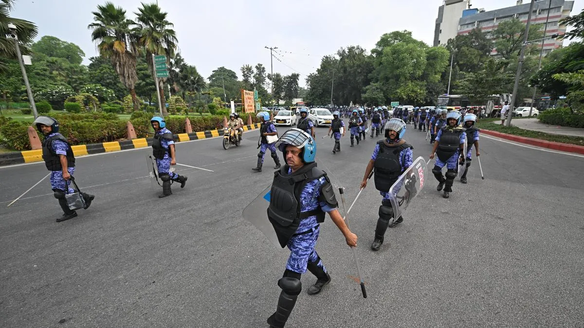 Over 5,000 Detained Amid Anti-CEC Protests in Delhi