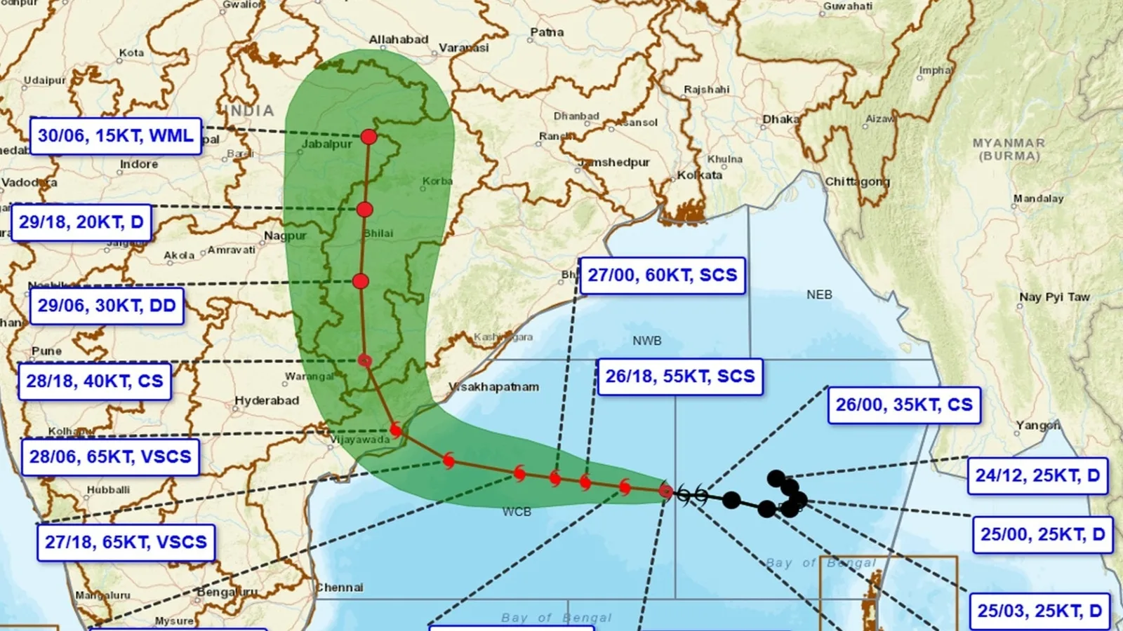 चक्रवात अर्नब अब 'बहुत गंभीर' स्थिति में, 28 अक्टूबर को लैंडफॉल की संभावना