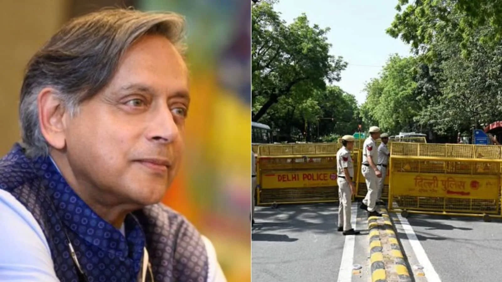 Shashi Tharoor Critiques Delhi's Heavy-handed Response to CJP Protest
