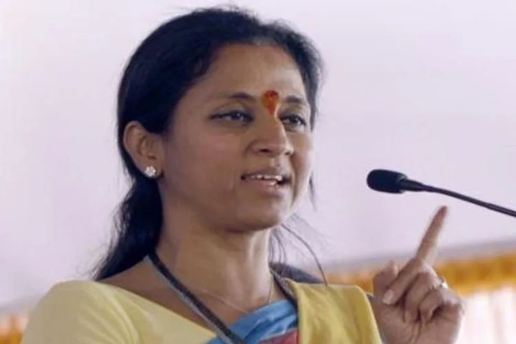 Supriya Sule Demands ₹1 Lakh Aid for Drought-Hit Farmers