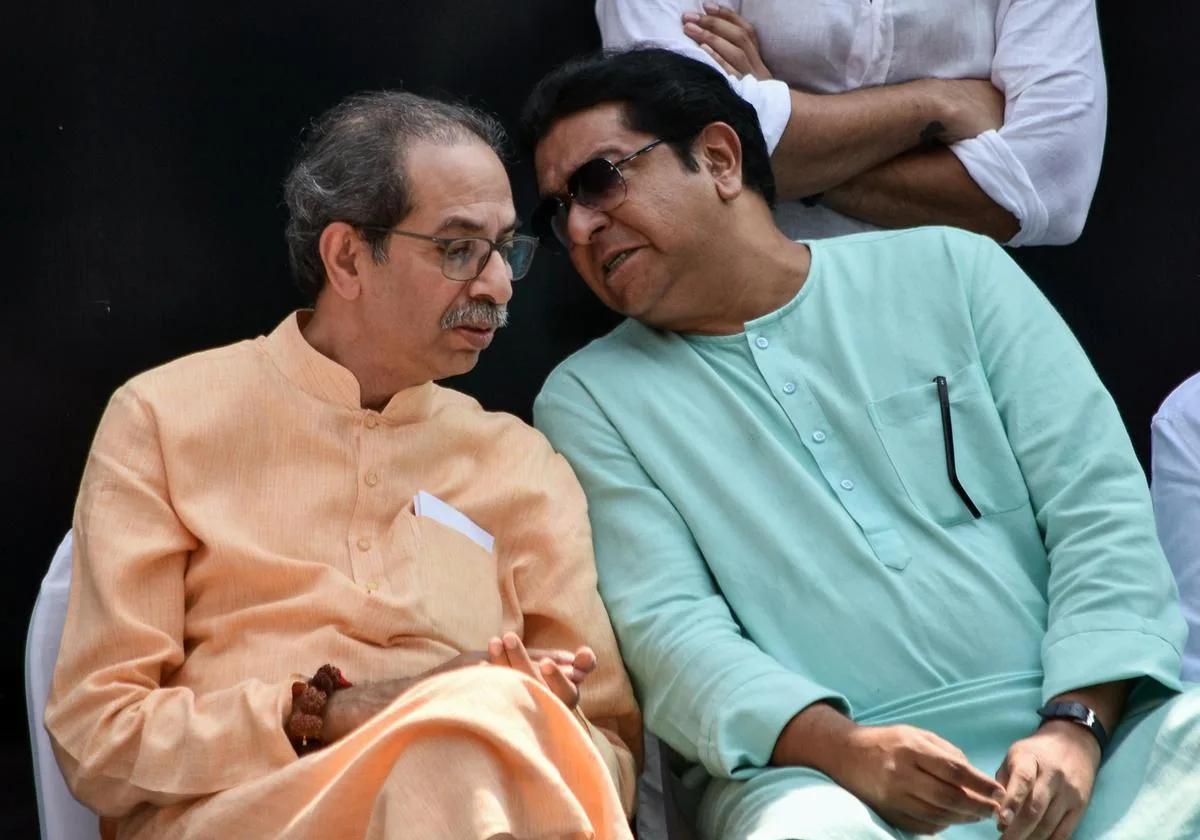 Thackeray Cousins Demand Resignation of CEC Gyanesh Kumar in Mumbai March