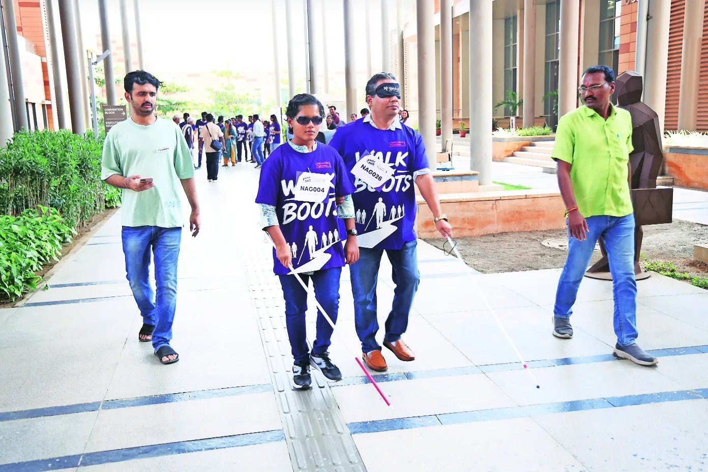IIM नागपुर ने विश्व दृष्टि दिवस 2026 के लिए अनोखी वॉकथॉन आयोजित की