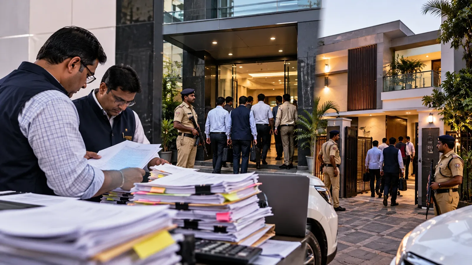 Income Tax Department Targets Nagpur Builder Ahead of Diwali